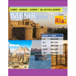 Private Mesir- Cairo-Aswan-Luxor
